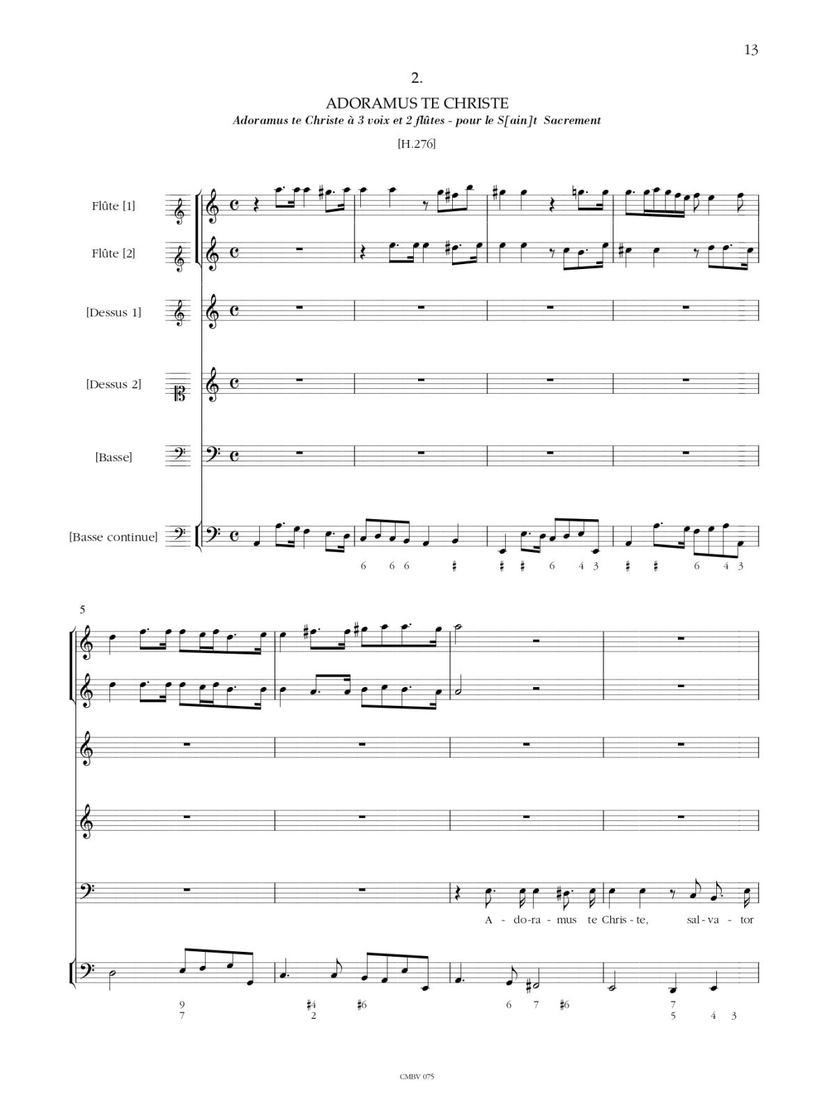 adoramus te christe dubois sheet music